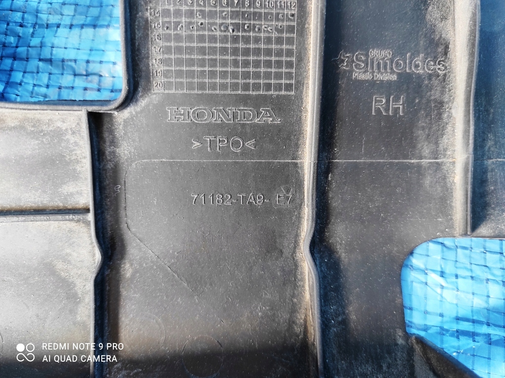 фото №4, Руль воздуховод воздуха l+p honda civic ix