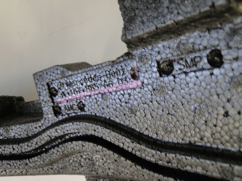 фото №8, Mercedes gle 167 x167 піна пінополістирол абсорбер