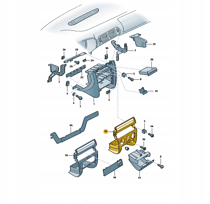 фото №2, Рамка консолі радіо leon toledo 1m0863263f