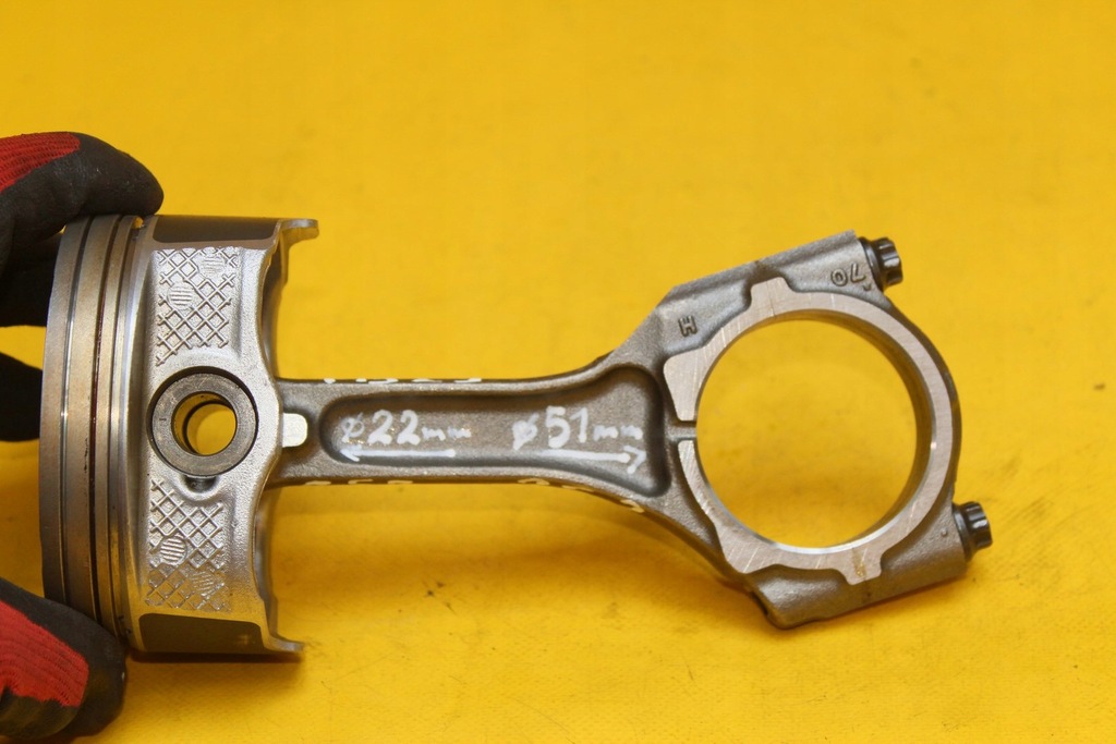 фото №10, Поршень шатун subaru forester 2.5 b fb25