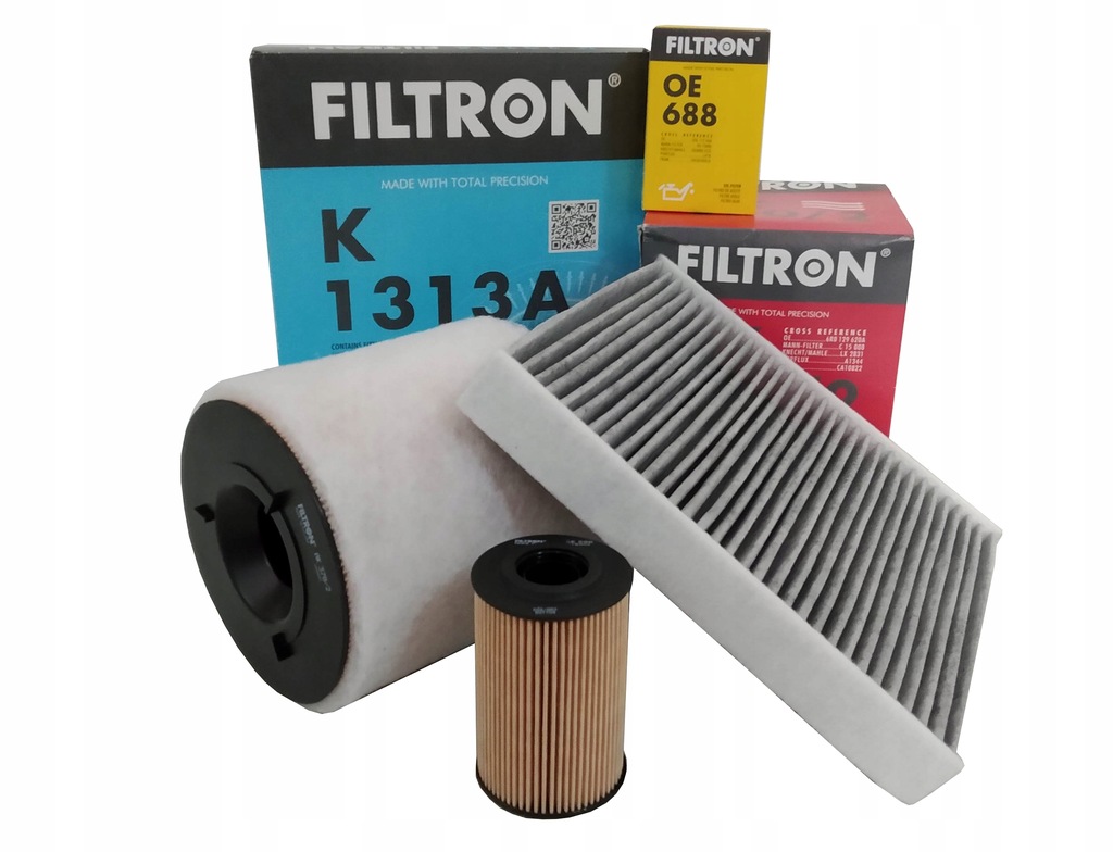 фото №1, Skoda rapid 12- 1.6 tdi 90km 105km фильтры набор