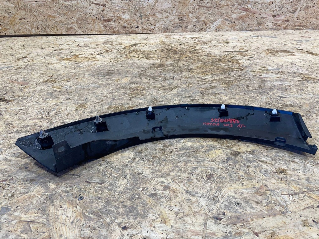 фото №11, Mazda cx3 cx-3 14-21 молдинг накладка na крила лівий задня задня