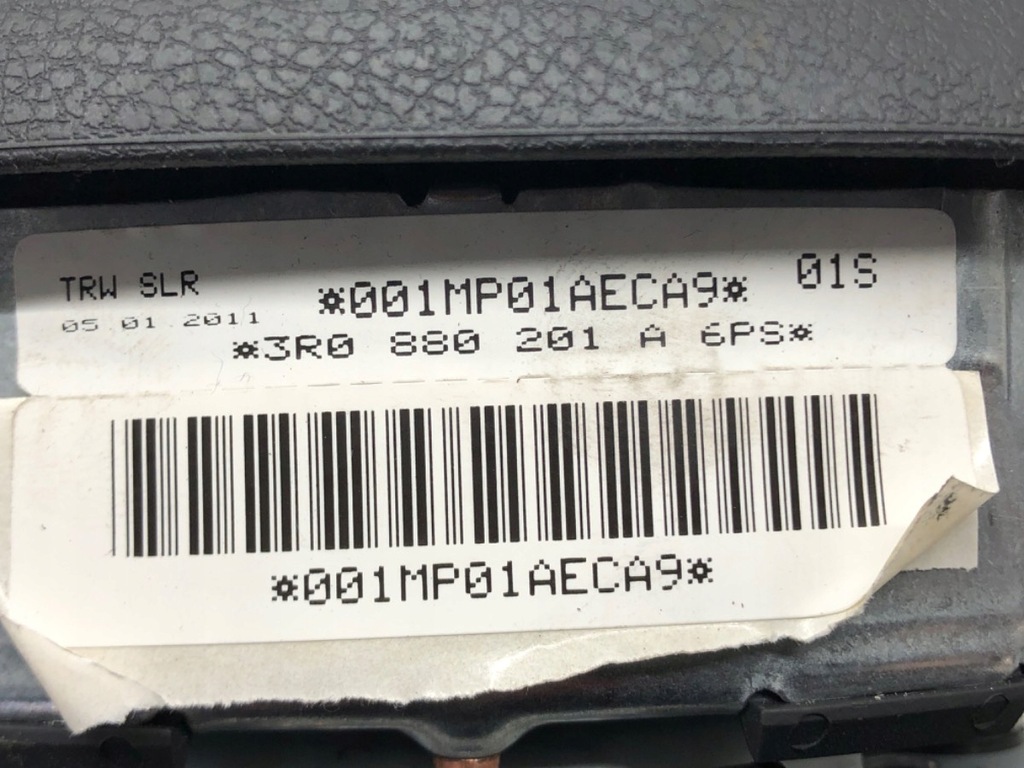 фото №5, Подушка воздушная водителя seat exeo 3r0880201a