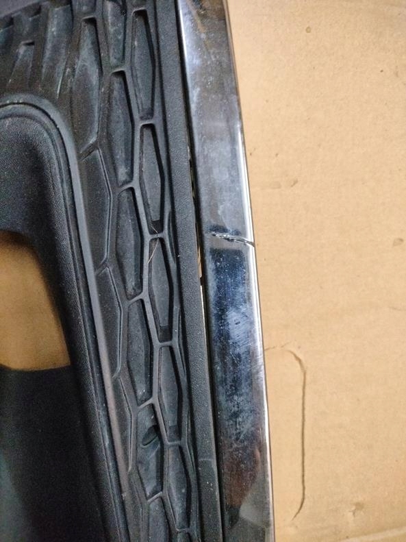 фото №5, Решётка перед левая + хром renault kadjar lift 18-