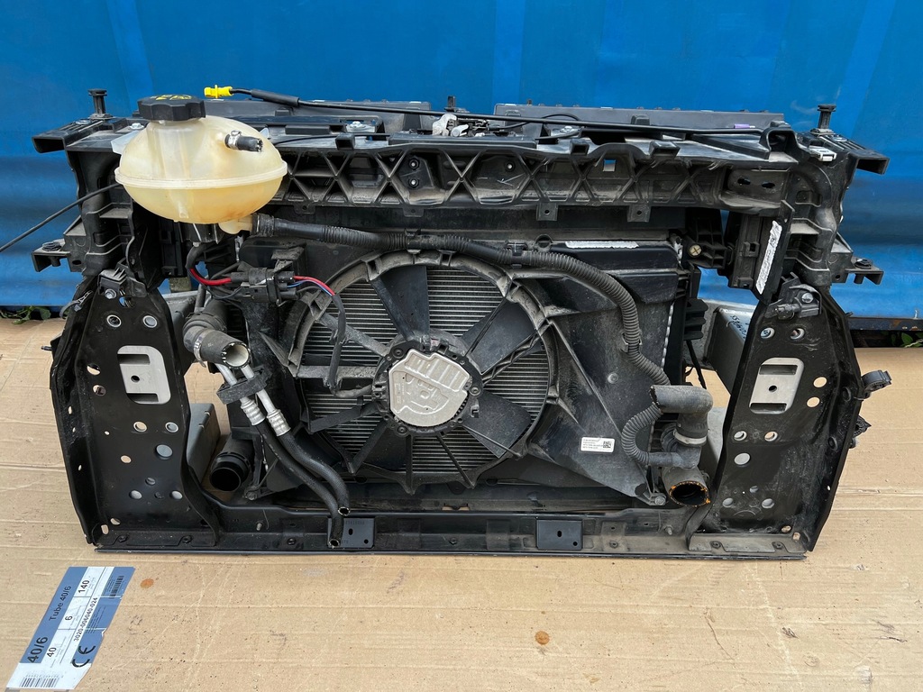 фото №9, Jeep compass ii 2016-20 pas передний усилитель полный радиатор автоматическая коробка передач