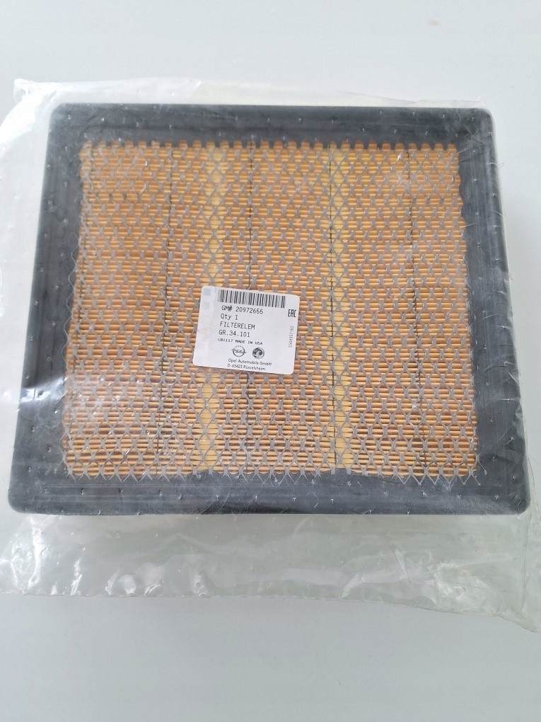 Купить Фильтр воздуха opel insignia a оригинальный номер 20972655