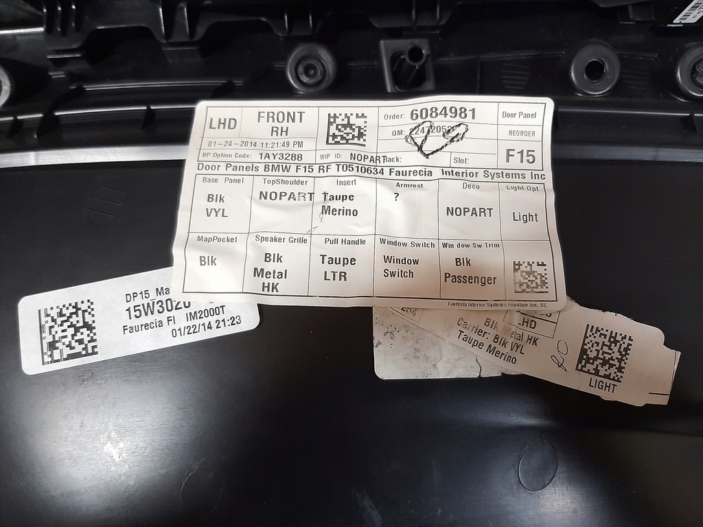 фото №9, Оббивка двері bmw x5 f15