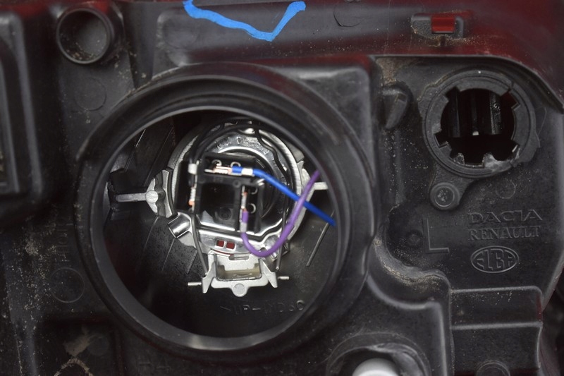 фото №8, Фара левый лампа перед uk dacia sandero 2 ii