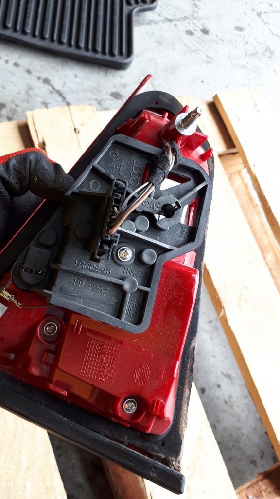 фото №8, S4 b8 a4 лампа левая левый задняя w крышка led