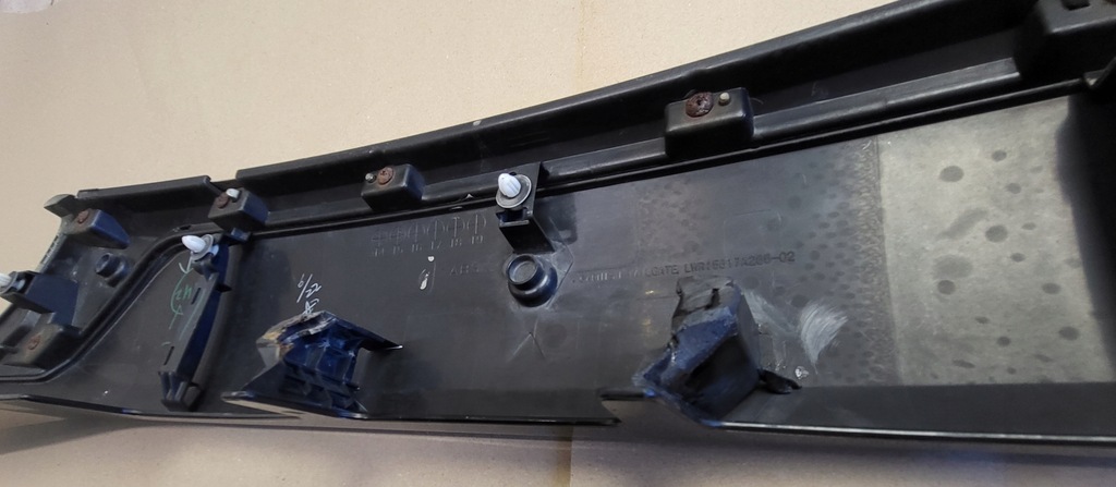 фото №10, Накладка молдинг хром защита крышки задний mitsubishi outlander 3 iii lift оригинальный номер