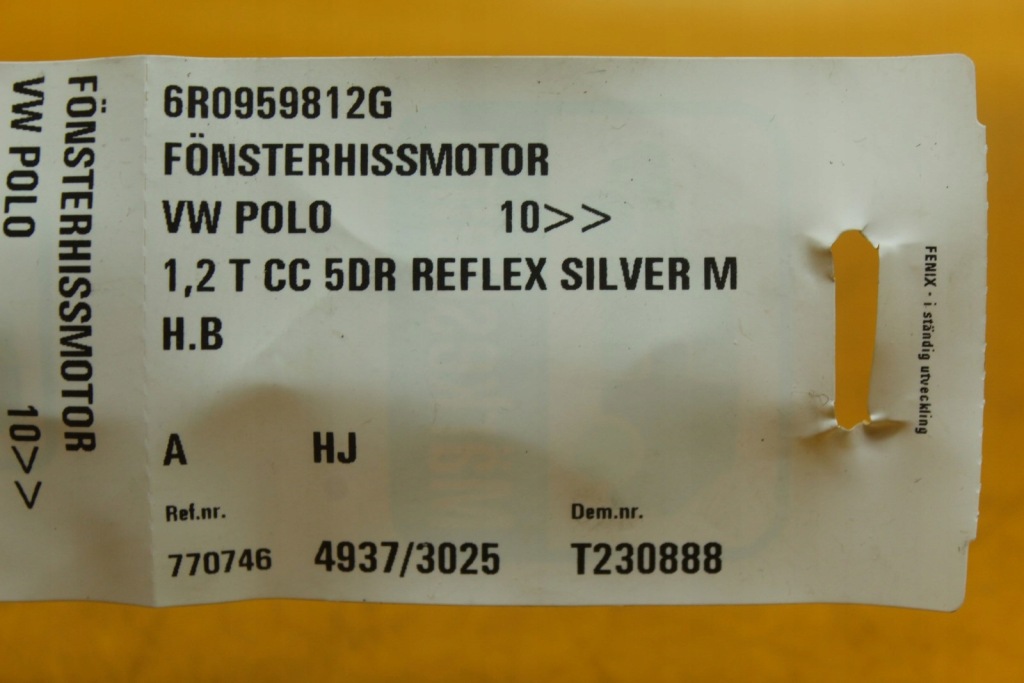 фото №13, Моторчик блок керування скло правий задня vw polo v 6r0959812g 0130822533