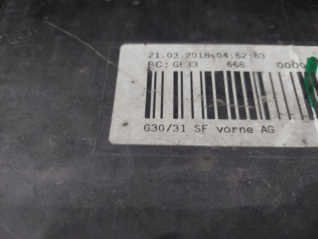 фото №6, Bmw 5 g30 g31 бампер перед 7437901 оригинал