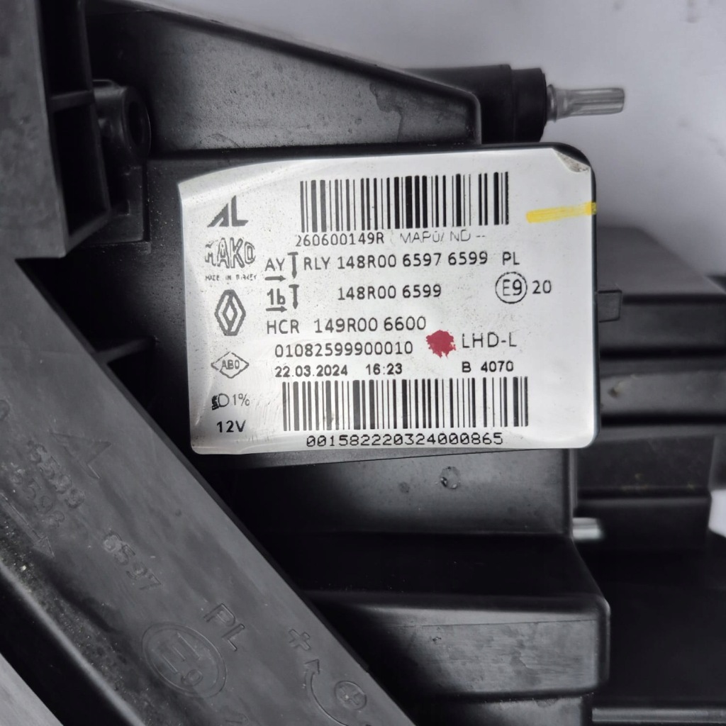 фото №11, Renault clio v lift 23- лампа ліва перед передня full led 260600149r