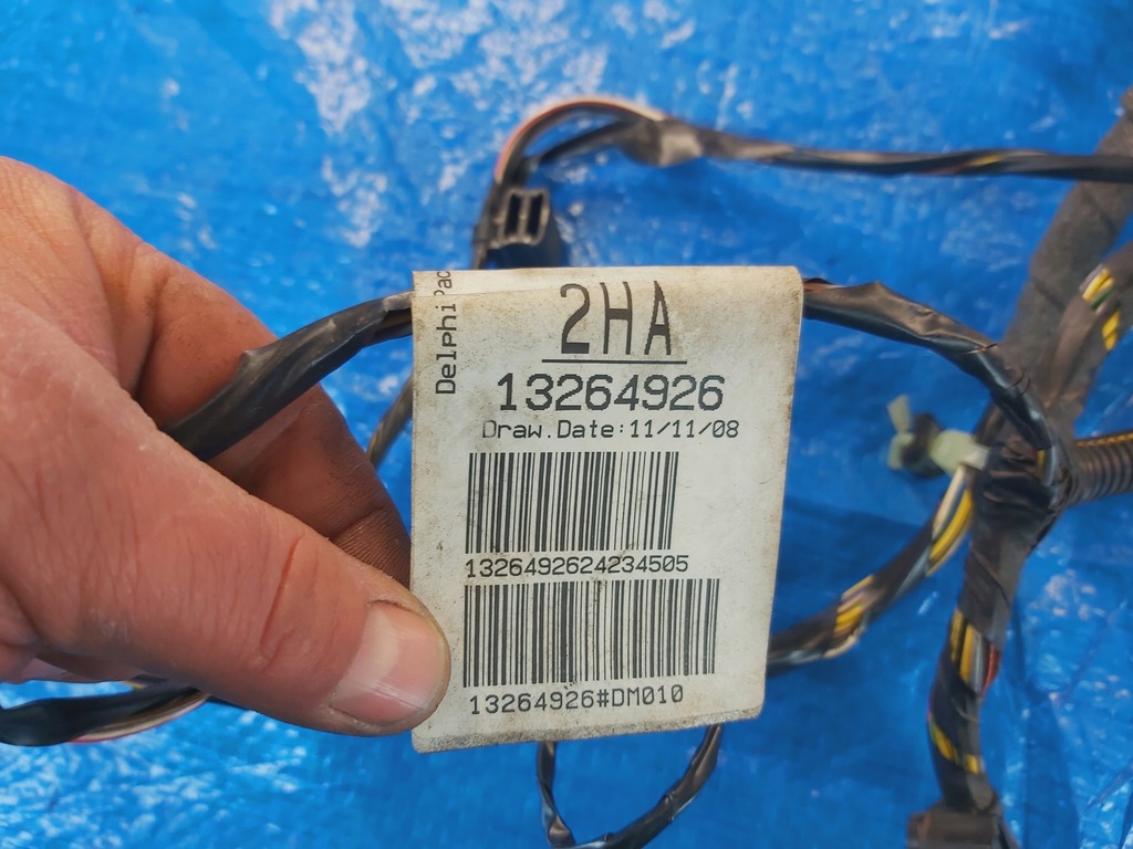 фото №10, Opel-części insignia a джгут двері права перед