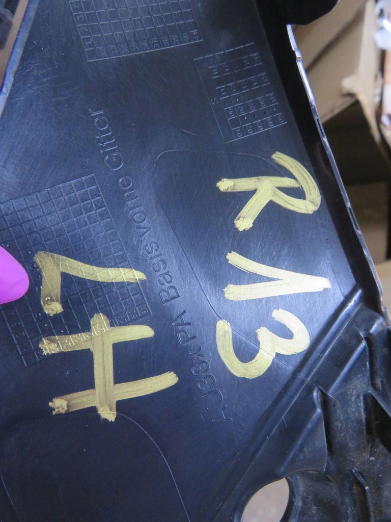 фото №12, Audi a3 s3 8l 2000 левая сторона решётка нижняя бампера передний