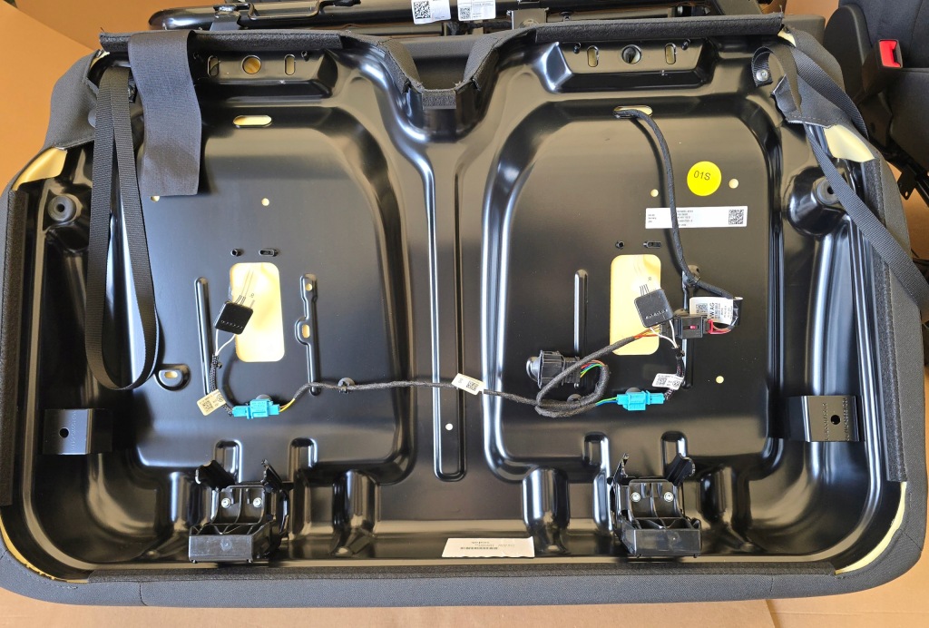 Id buzz cargo заднє сидіння 2 місцева сидіння водія з підігрівом 1t5881806e akl Доставка