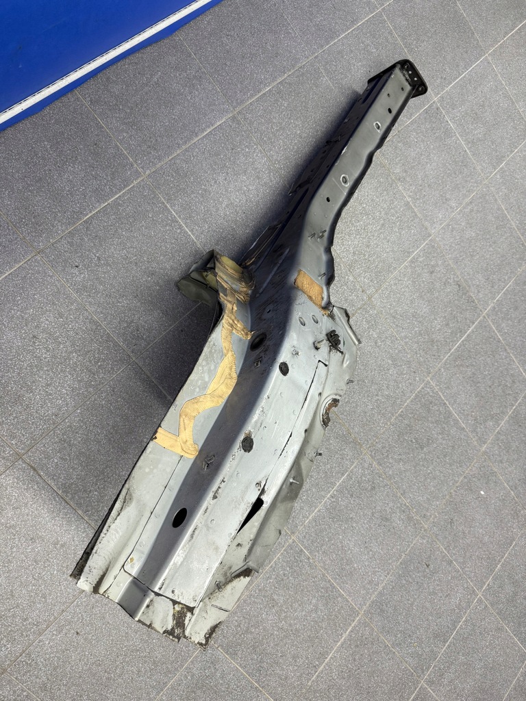 фото №5, Audi a6 c7 лонжерон левый перед 4g0805677 lz9y