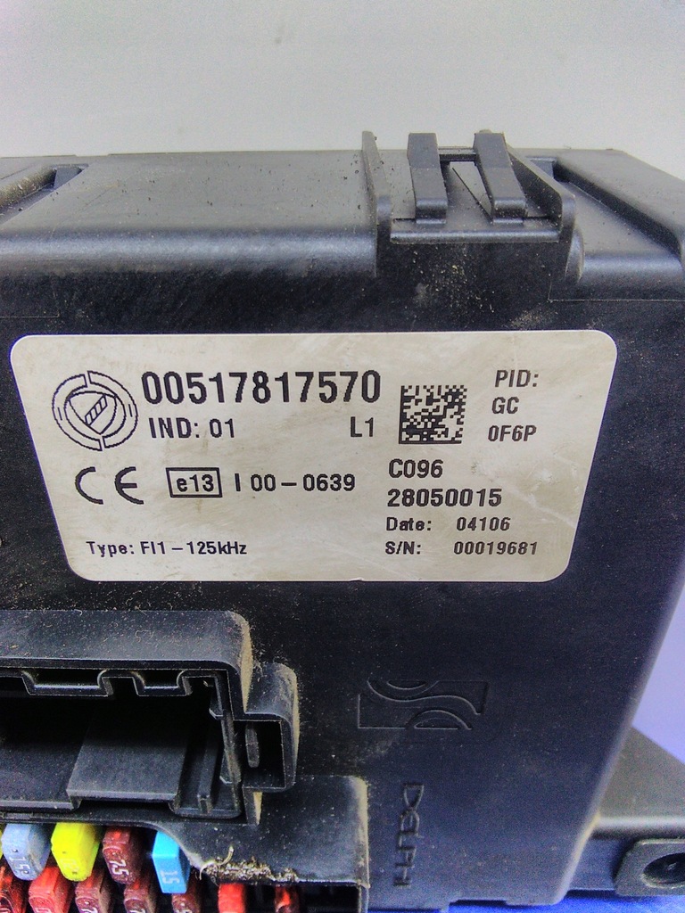 фото №6, Fiat grande punto модуль коробка bsi 00517817570