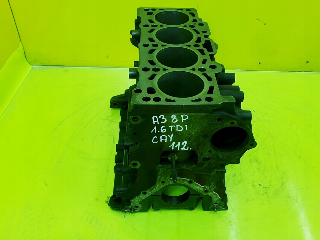 фото №7, Блок двигателя a3 8p polo fabia 1.6 tdi cay caya 03l103021r