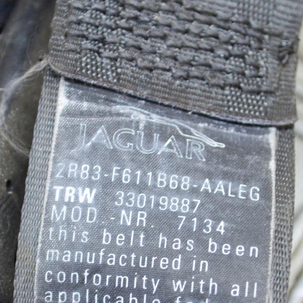 фото №6, Jaguar s-type 2005 права сторона pas безпеки сидіння заднього