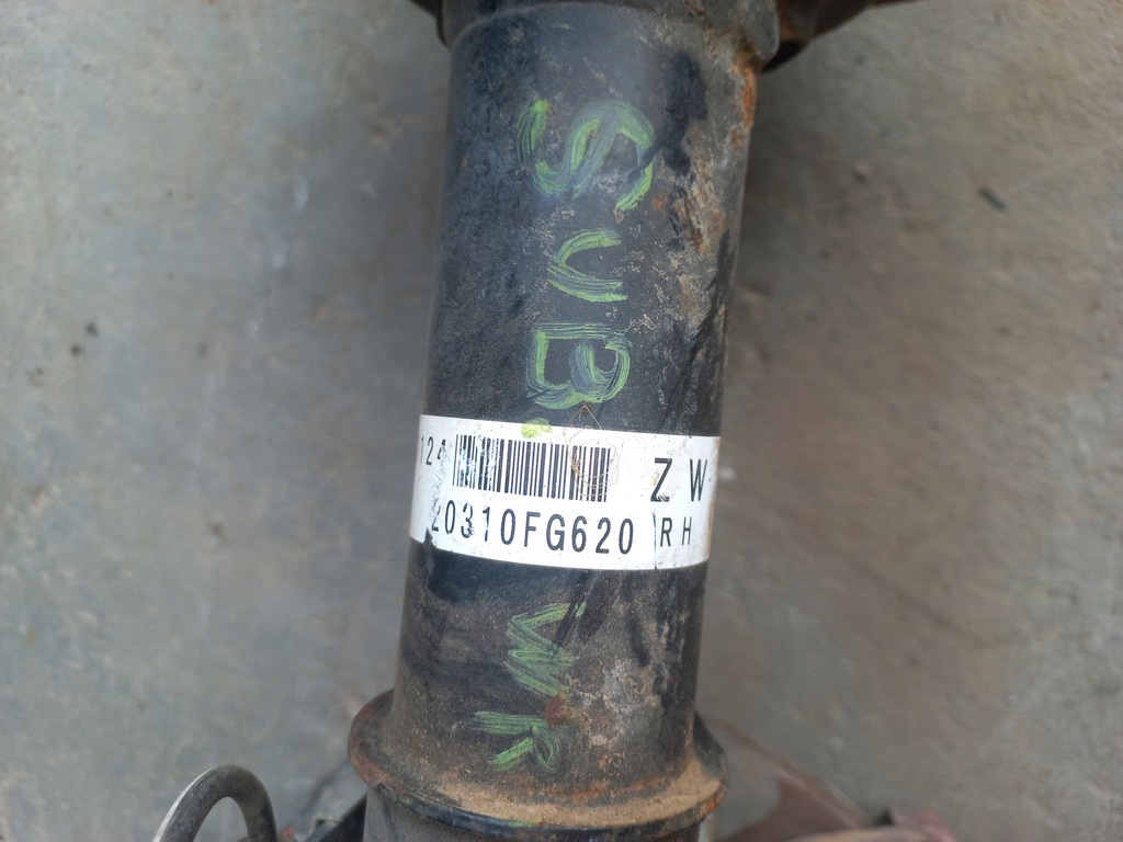 фото №9, Subaru wrx wr 07-13- амортизатор ступиця перед usa