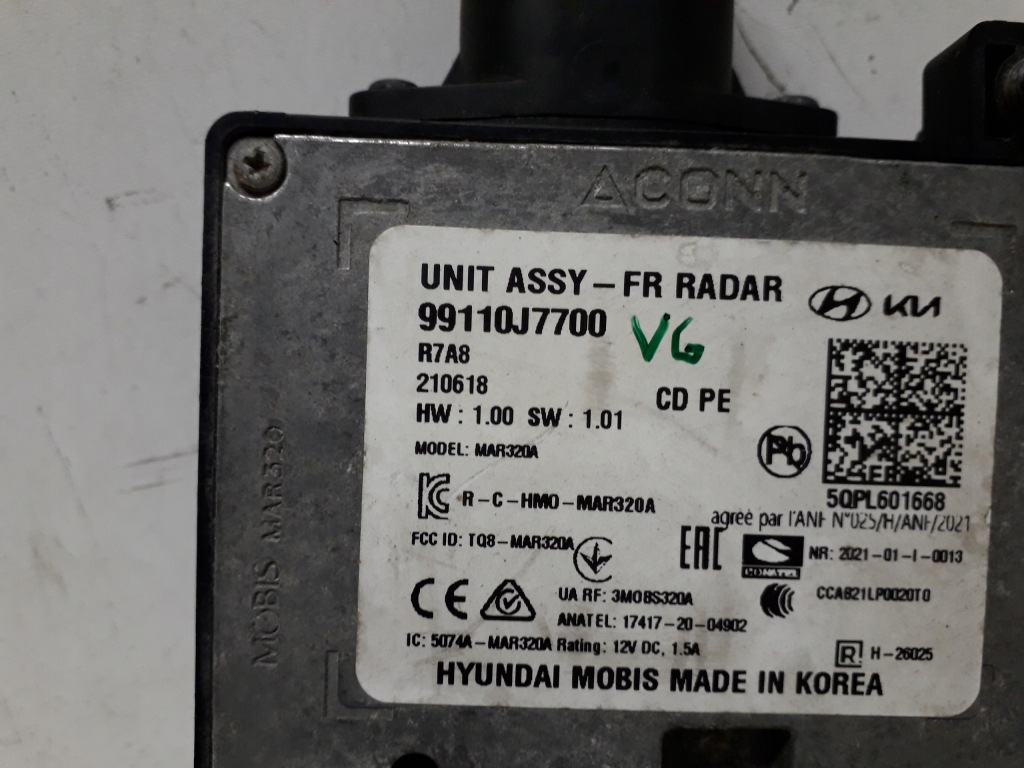 фото №4, Kia ceed 3 iii proceed xceed 18- радар датчик distronic 99110j7700