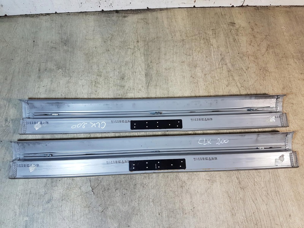 фото №3, Молдинг накладка поріг пара mercedes w208 lift