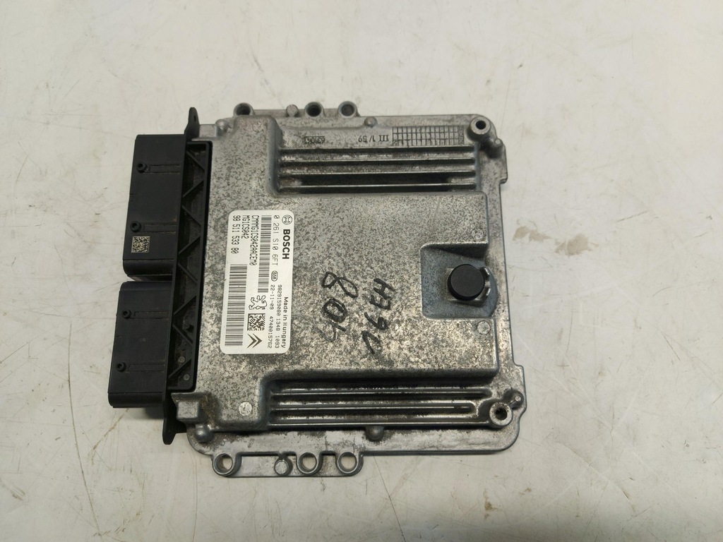 фото №1, Peugeot 408 gt p54 бортовой компьютер двигателя