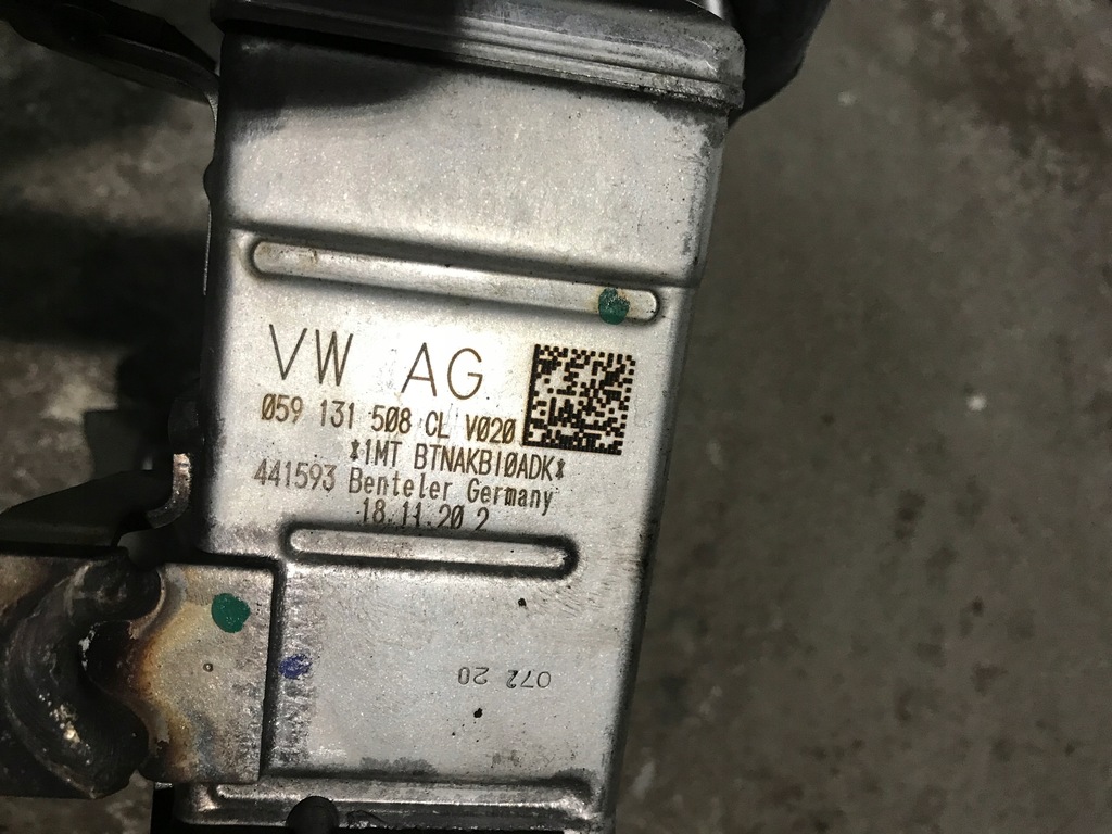 фото №3, Audi a7 4k 2018 - радиатор выхлопных газов 059131508cl