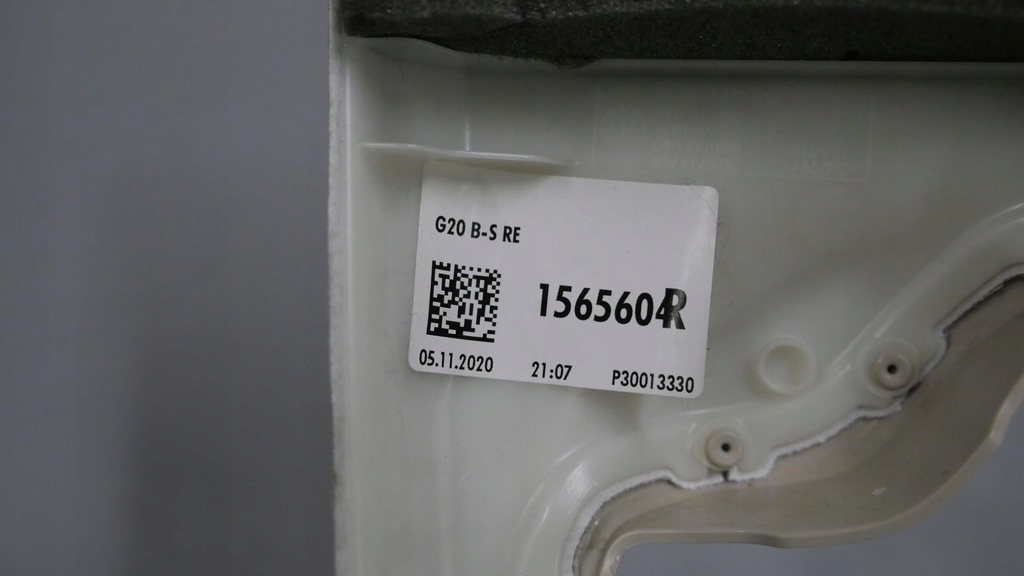 фото №11, Bmw g20 g21 защита стойка правая обшивка elfenbeinweiss 7433242 7481682