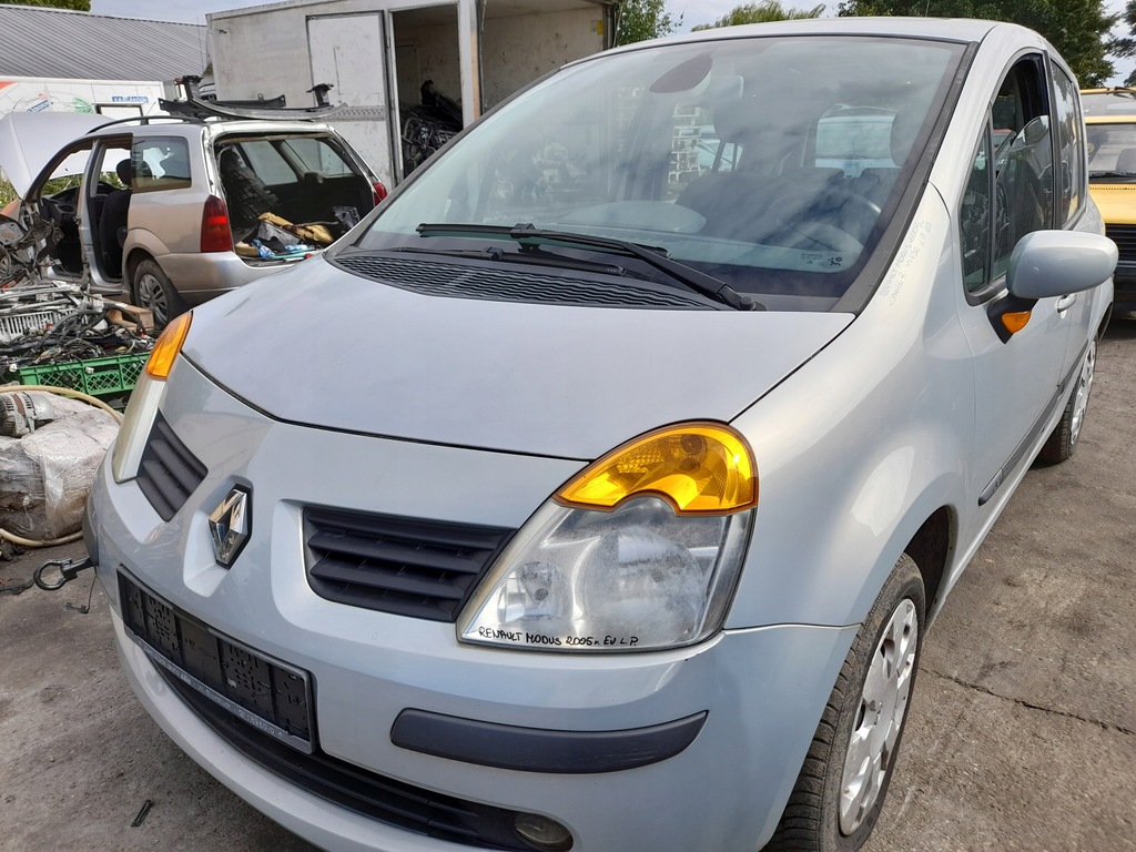 фото №12, Renault modus 2005r. капот крышка двигателя mv632