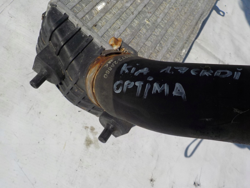 фото №5, Kia optima iii 1.7 crdi 10- радиатор интеркулер