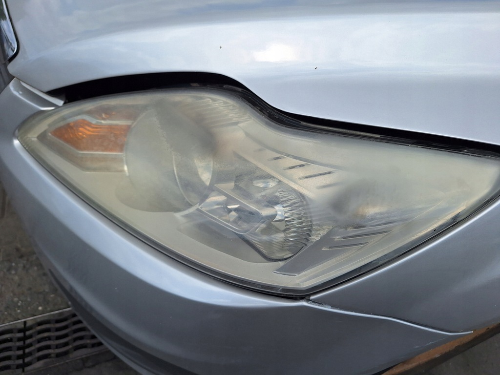 фото №10, Ford focus 2 ii mk2 lift 08-11 сріблястий 03 o3 бампер перед капот лампа