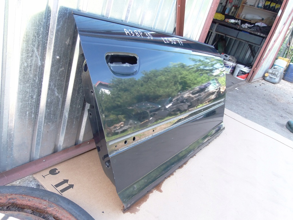 фото №9, Двері праве lz9w audi a3 8p 2.0 tdi 3 двері