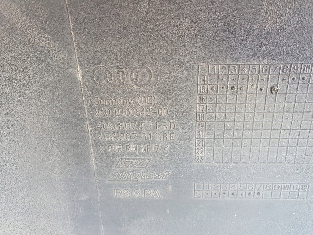 фото №11, Бампер задня задній audi rs6 c7 lift 4g9 kombi