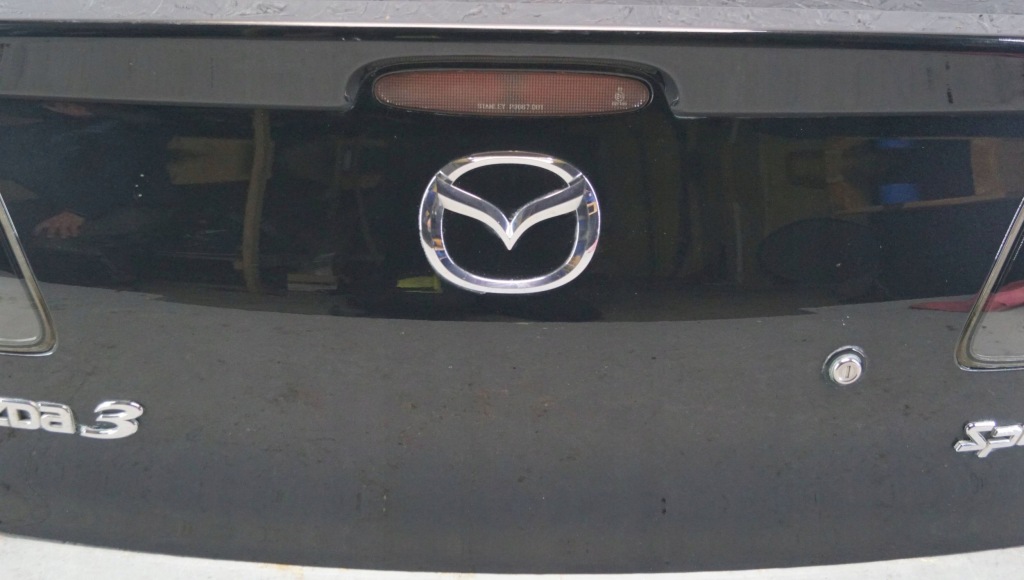 Кришка багажника багажника задній mazda 3 1 bk седан спойлер sport k503 Зі Шроту