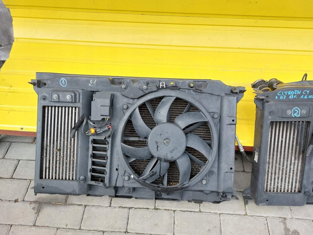 Citroen c4 2 радиатор ремень перед b7 1.6 hdi 13r в Украине