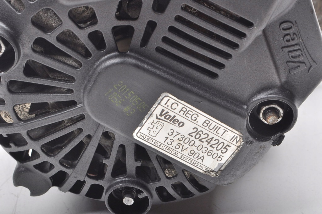 фото №7, Hyundai i20 kia picanto ii 1.2 16v 85km генератор 37300-03605