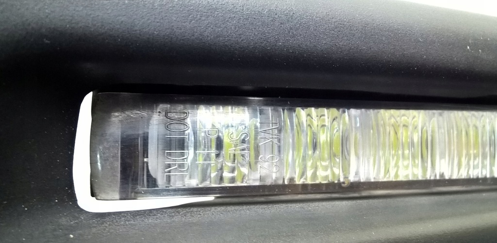 фото №10, Honda jazz iii 12-14 решётка левая противотуманной фары drl оригинальный номер