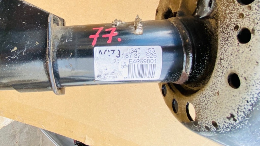 фото №8, Opel insignia a амортизационная стойка поворотный кулак амортизатор правый перед 13475853