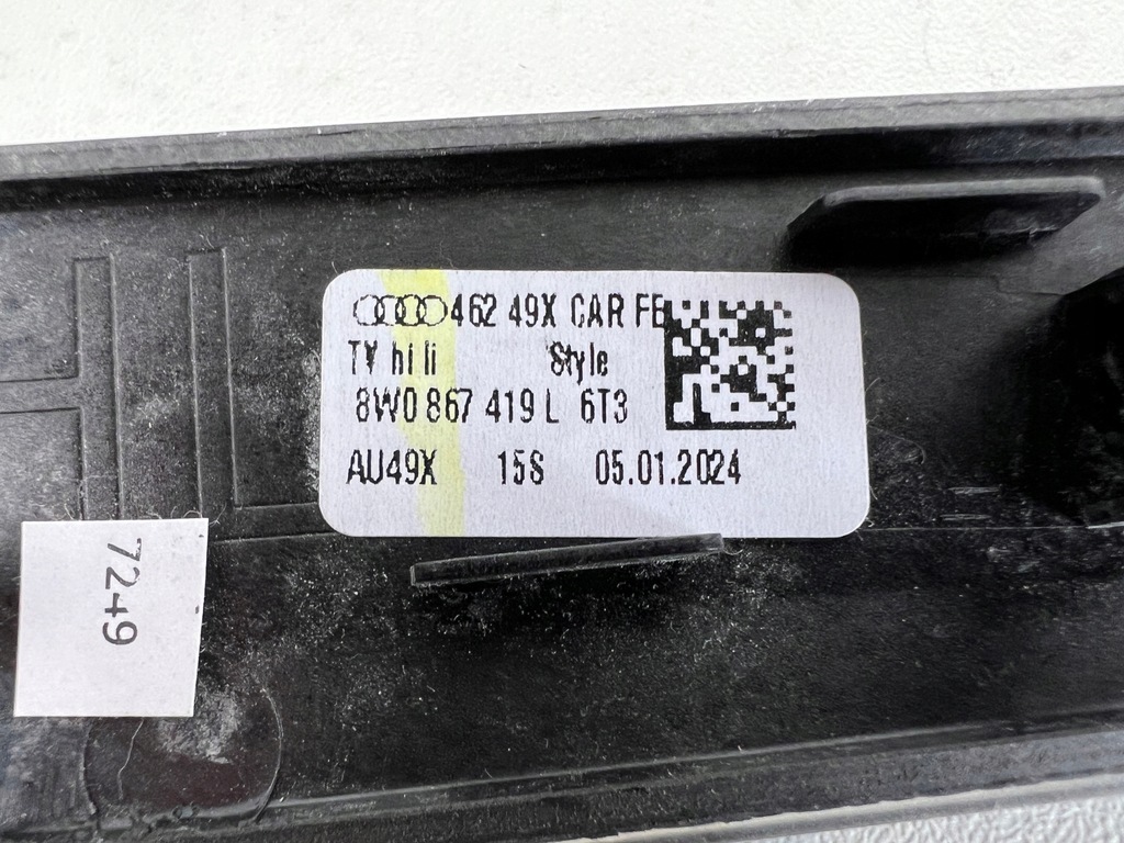фото №9, Декори накладки audi a5 s5 rs5 8w sportback карбон 8w0867409ac 8w0867419l