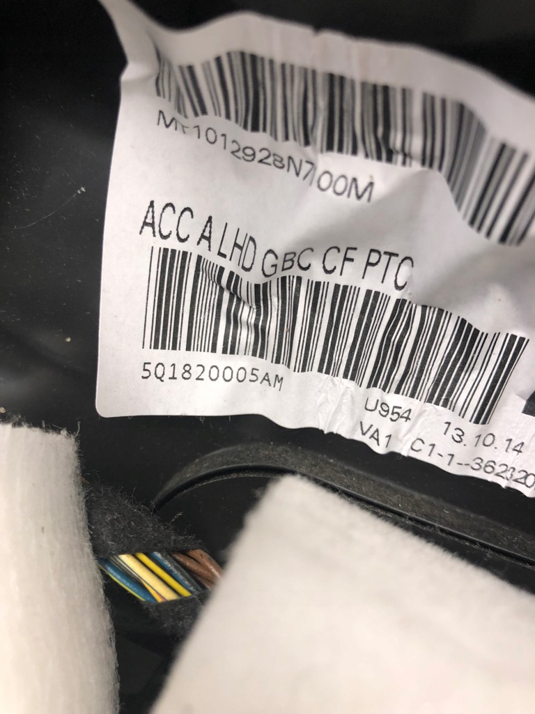 фото №7, Отопитель воздуходувка seat leon iii 5q1820005am