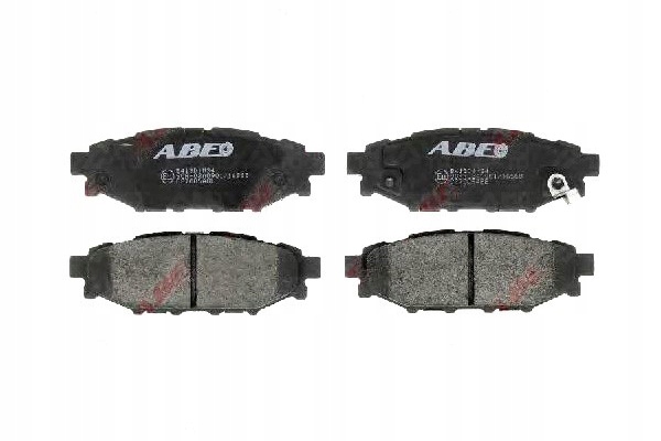 фото №1, Abe тормозные колодки тормозные subaru brz 2.0