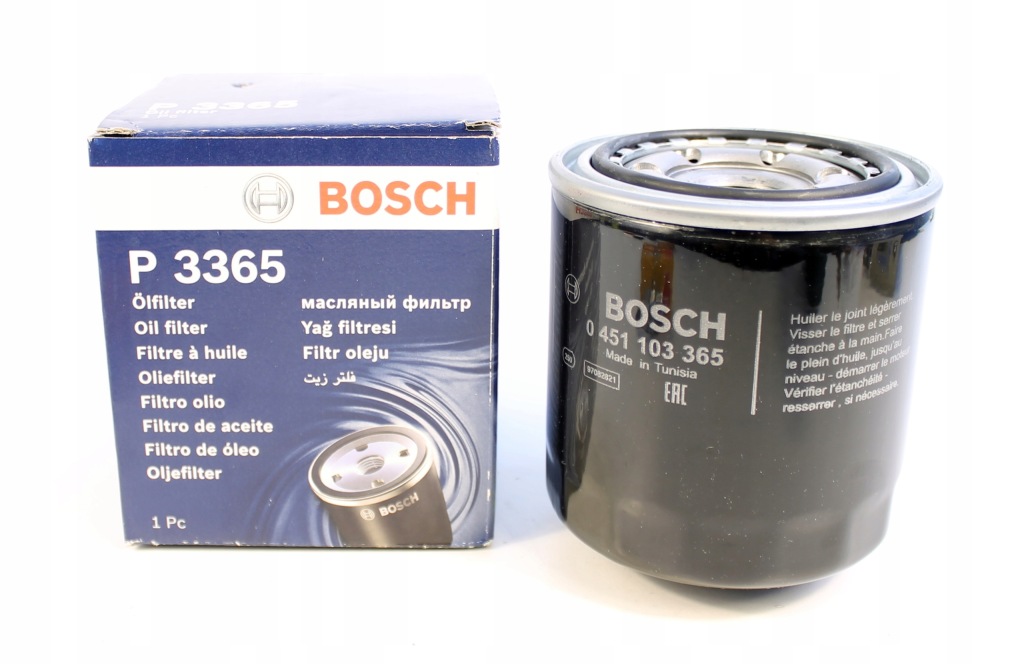 Bosch фільтр оливи toyota avensis, corolla, rav 4 ii 07.92- Зі Шроту