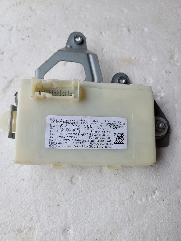 фото №1, Mercedes w222 s модуль keyless a2229009704