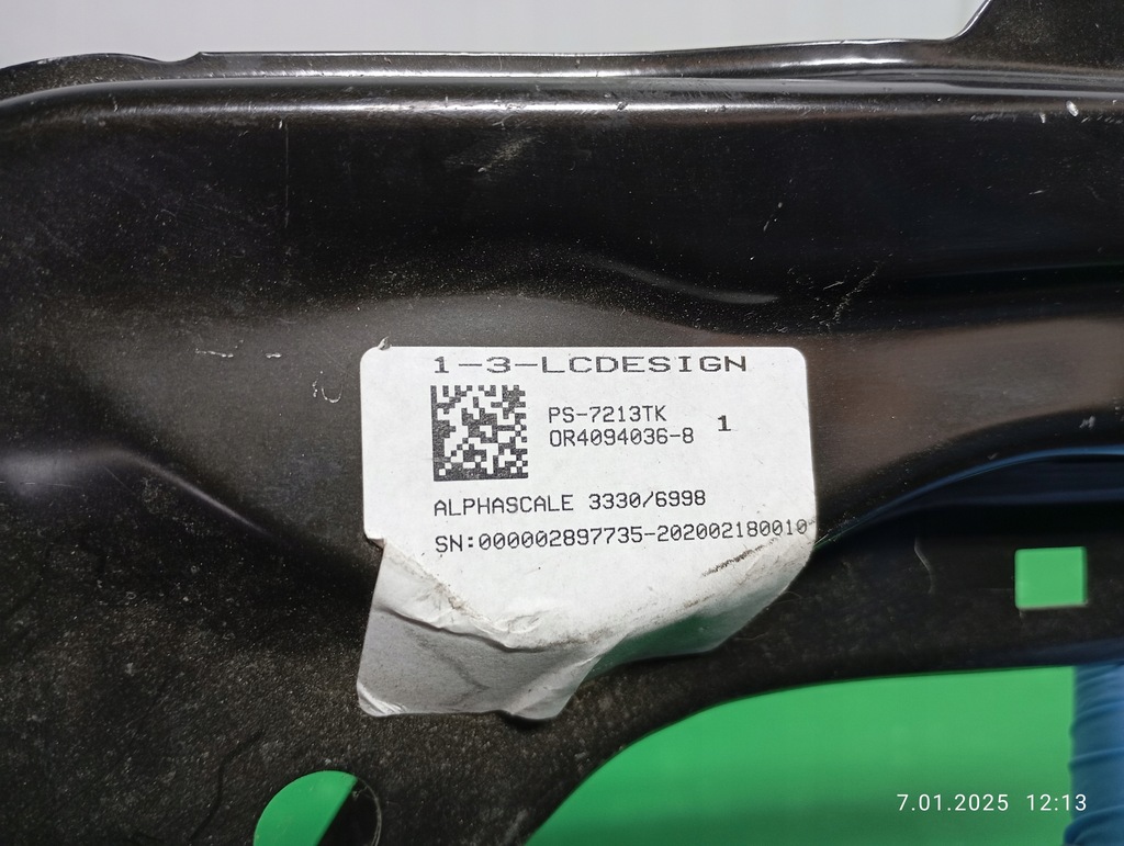 фото №8, Кронштейн кронштейн лампы перед правый fiat scudo expert ii 993410