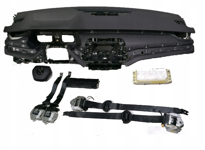 фото №1, Skoda octavia iv 4 панель приладів подушки безпеки консоль подушка безпеки