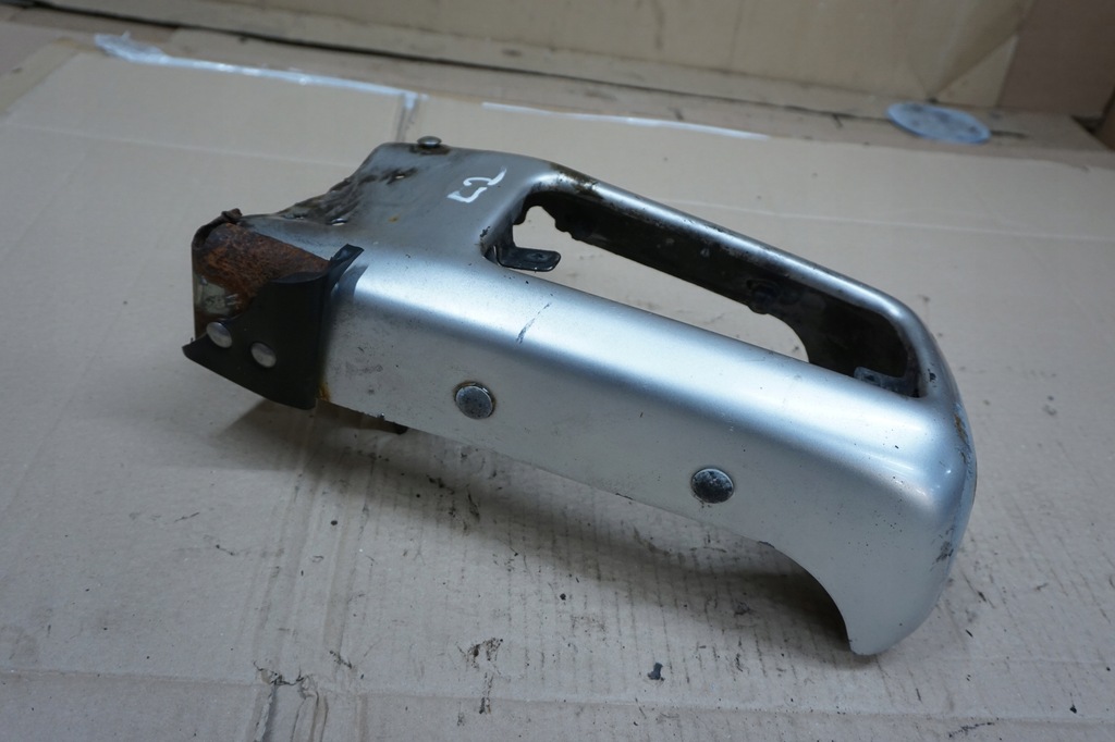 фото №7, Nissan patrol бампер кронштейн кутик лівий задня задній gr y60