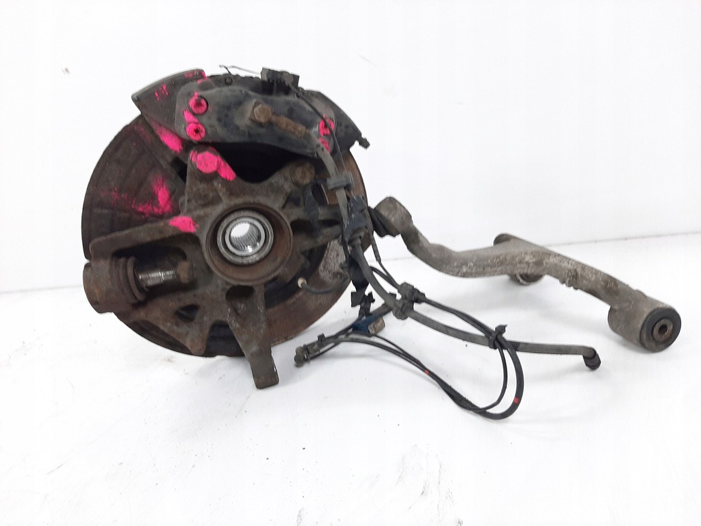 фото №8, Mercedes w163 ml430 00r поворотный кулак суппорт рычаг правый перед