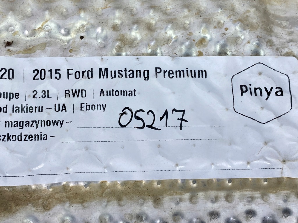 фото №5, Захист теплова вихлоп глушника ford mustang vi 2015+